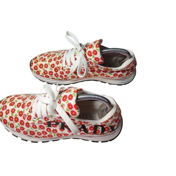 Prada Floral Sneakers - Picture 4 of 13